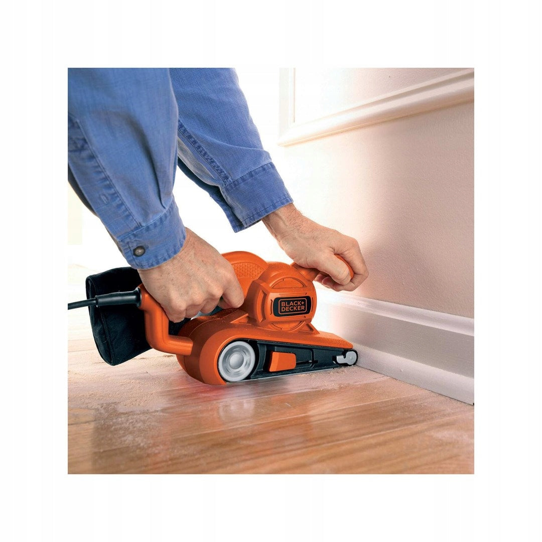 Belt sander Black & Decker 720W 75x457mm bag Brand Black+Decker