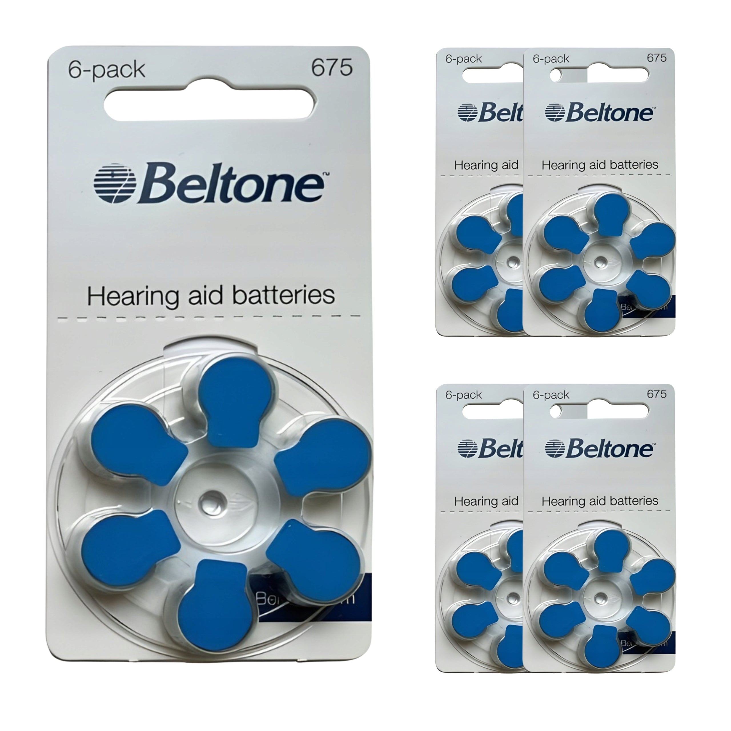Beltone 675 Hearing Aid Batteries - 5 Leaf (30 Pieces Battery)
