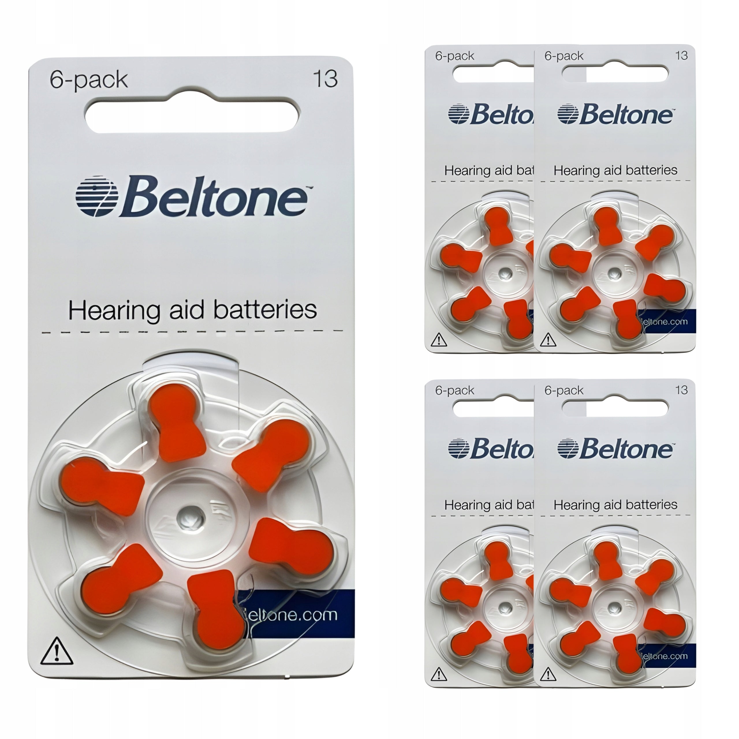 Beltone Hearing Aid Batteries 13 - 5 Leaves (30 Pieces Battery)
