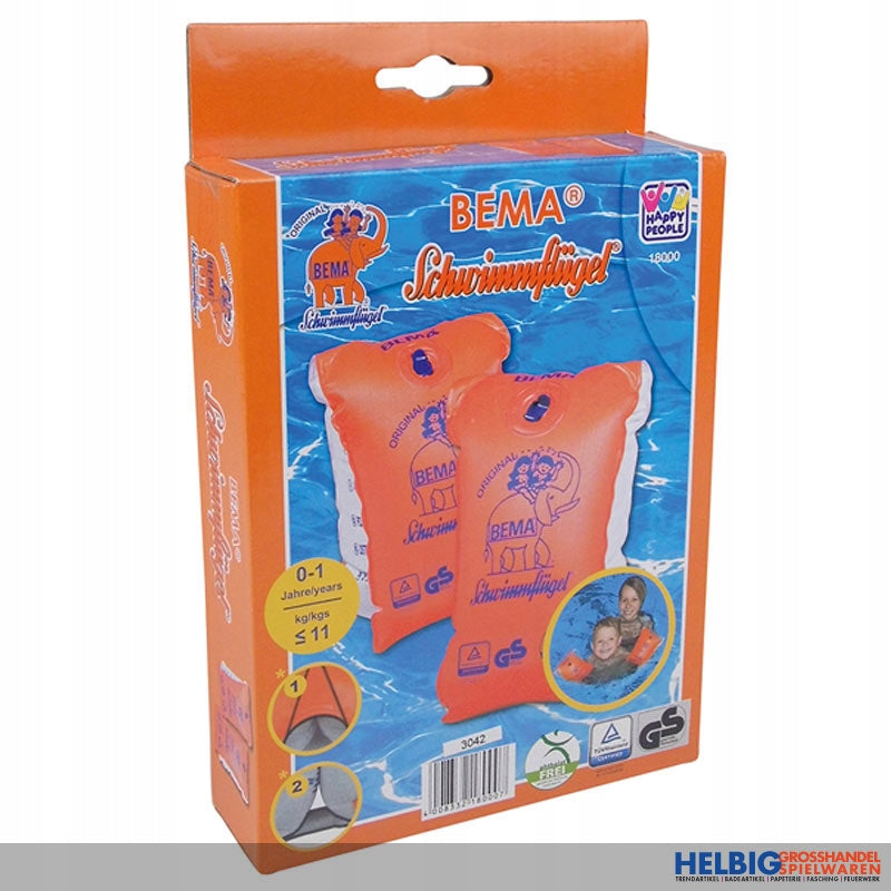 Bema inflatable butterfly shoulder pads for swimming