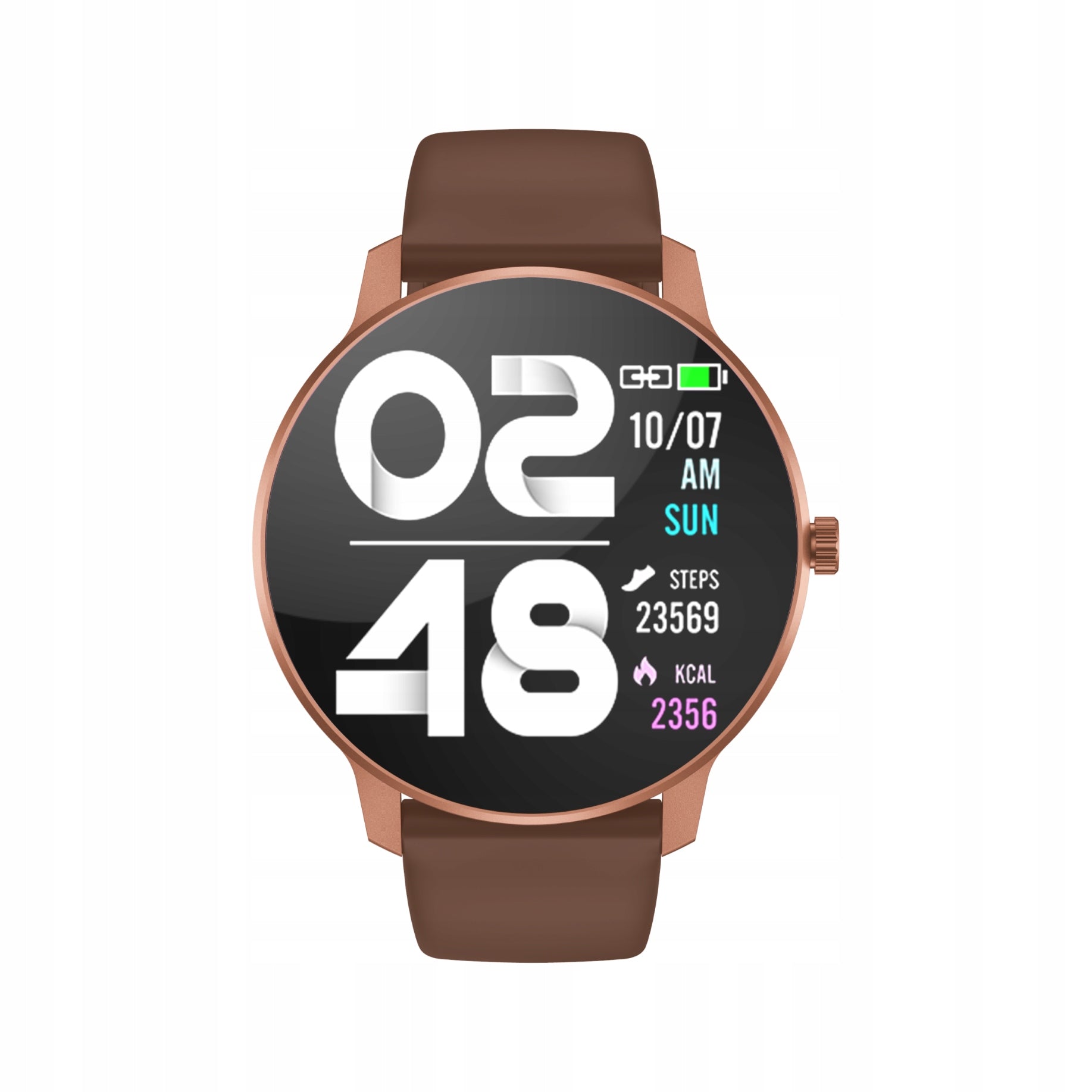 Bemi ARI Brown/ Copper Color Smartwatch Two Bluetooth 1.3 Cali Straps Packaging status original