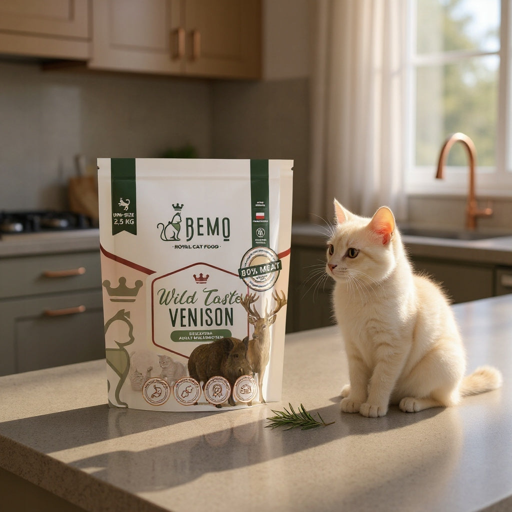 Bemo Cat Wild Taste Venison – dry cat food with venison 500g Brand BEMO