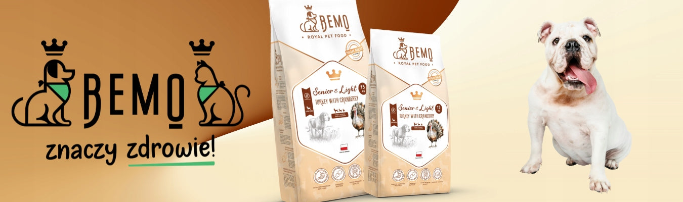 Bemo Senior&Light All Breeds Monoprotein Turkey Hypoallergenic 15kg Manufacturer code 5906269901339