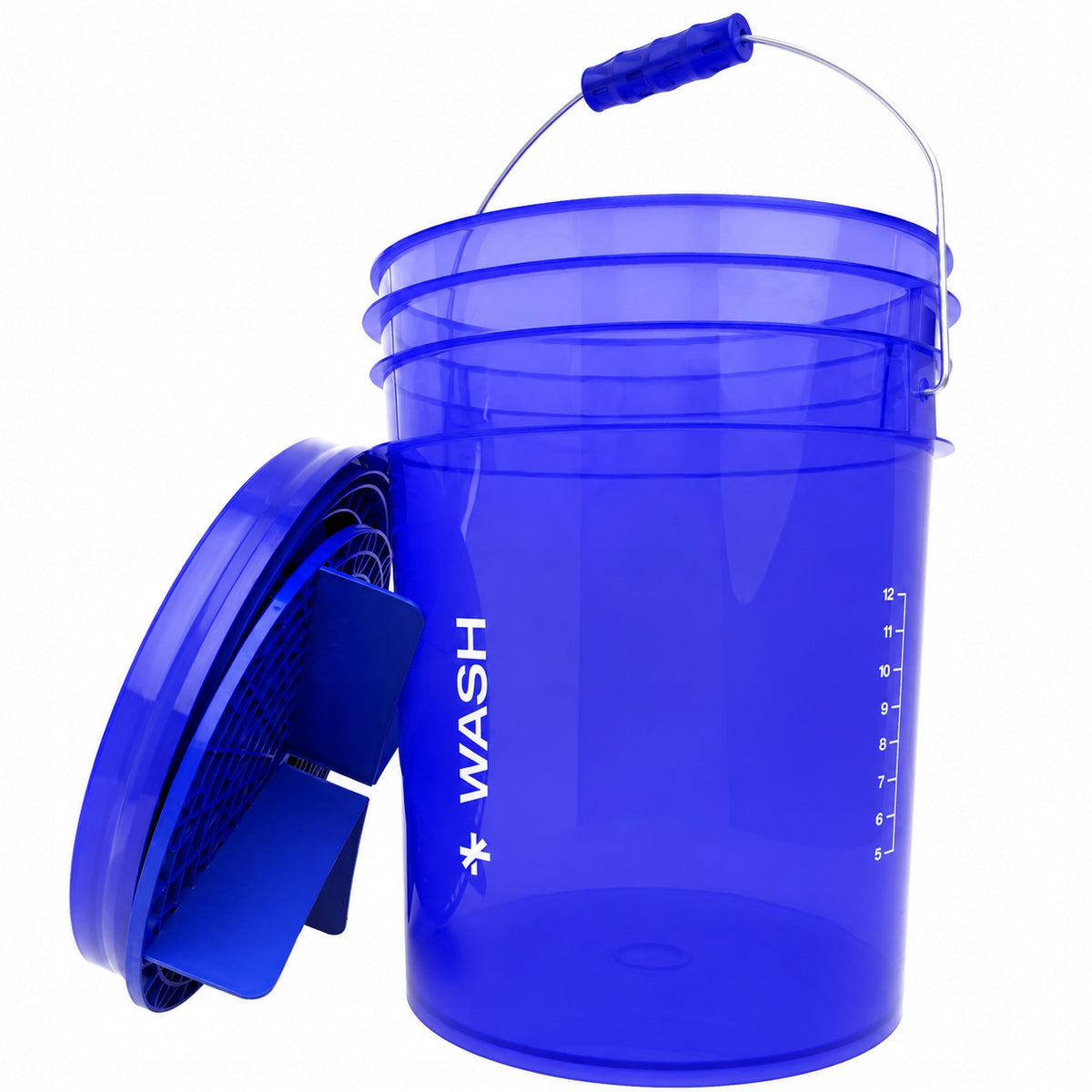 BenBow WASH bucket 20 L with blue separator + screw cap