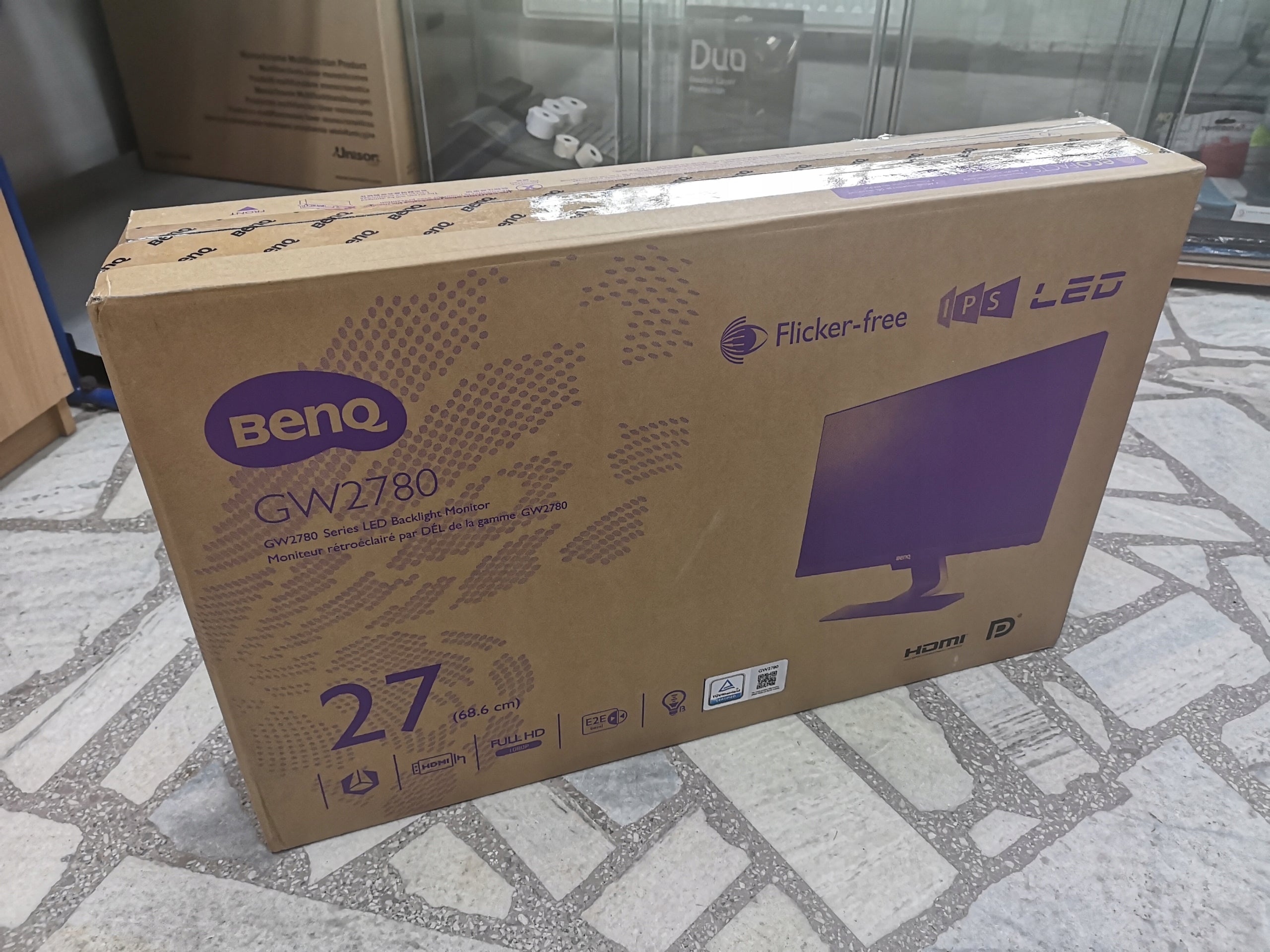 BenQ 27" GW2780E FullHD IPS HDMI DisplayPort VGA D-SUB Monitor for PC Brand BenQ