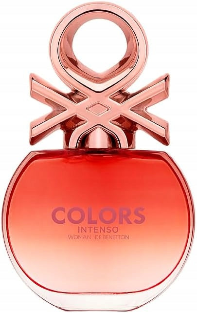 Benetton Colors Woman Rose Intenso EDP 50 ml – Dámský, intenzivní růžová Packaging status original