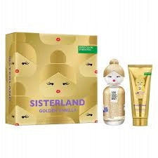 Benetton Sisterland Golden Vanilla 80 ml + lotion 75 ml | Gift Set