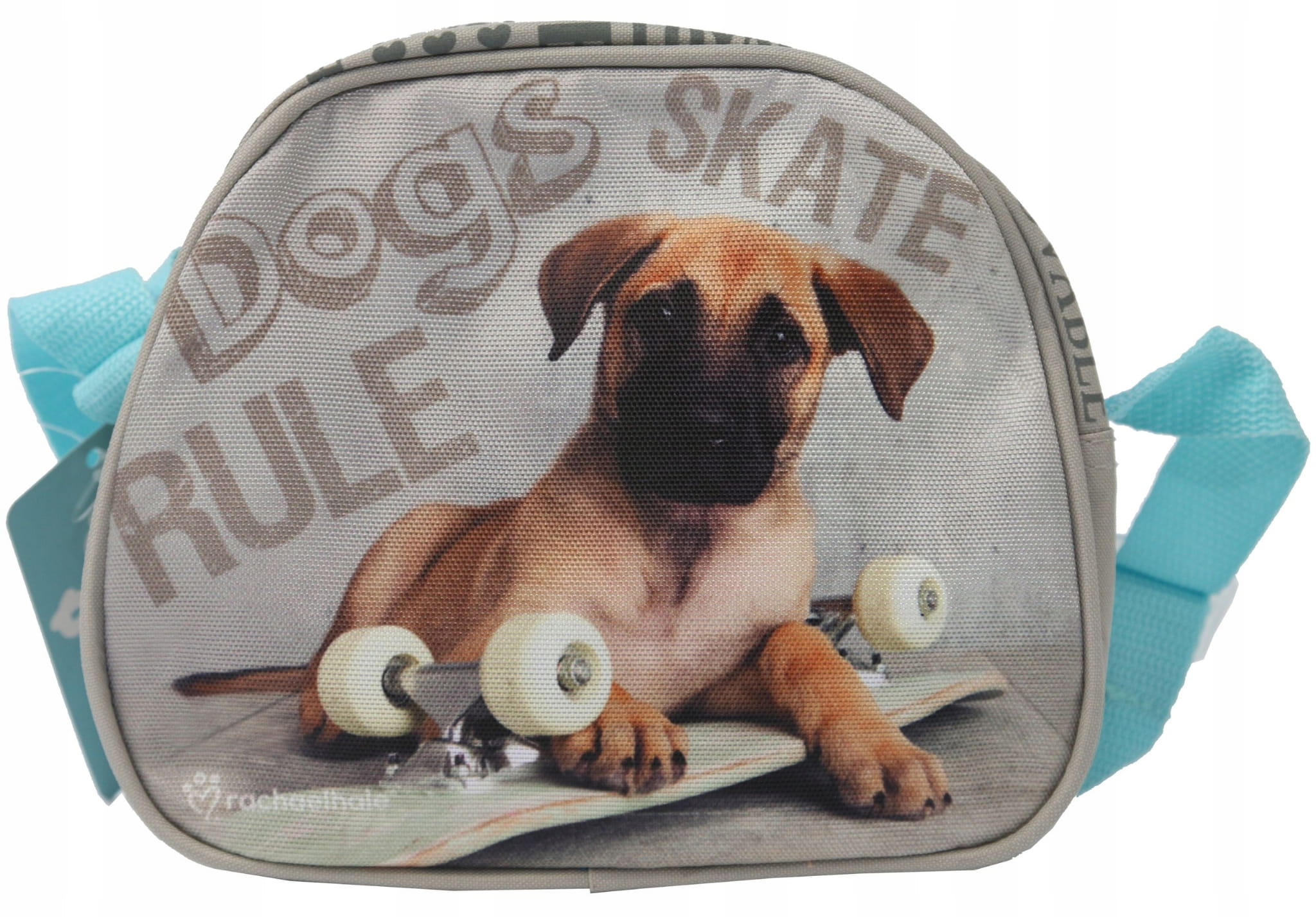 Beniamin Shoulder Bag Super Dog on Skateboard for Animal Fan! Gender boys