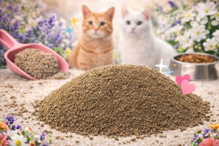 Bentonite Cat Litter Baby Powder Indian Cat Litter 10L Clumping Manufacturer code CCBP10L