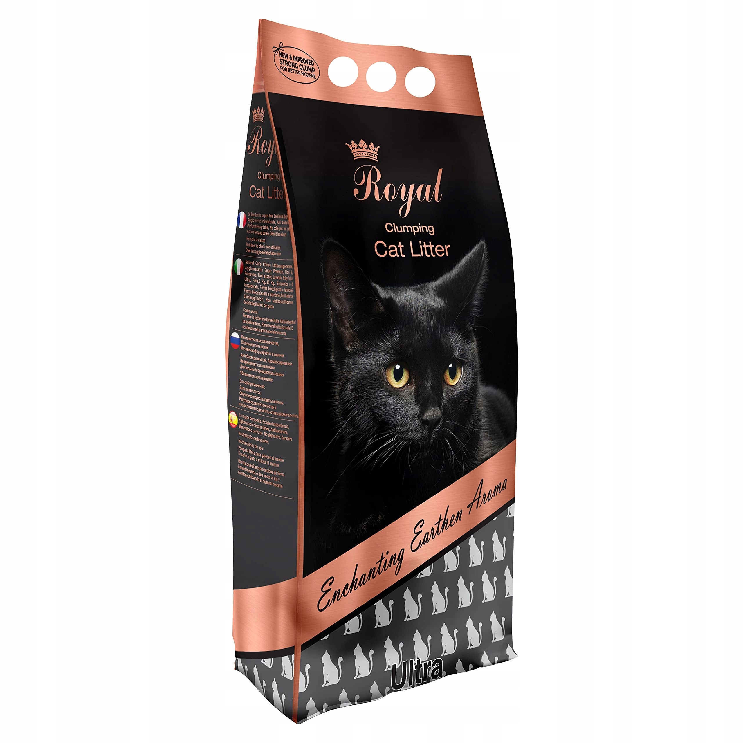 Bentonite Cat Litter EARTHEN Indian Cat Litter 5L Clumping