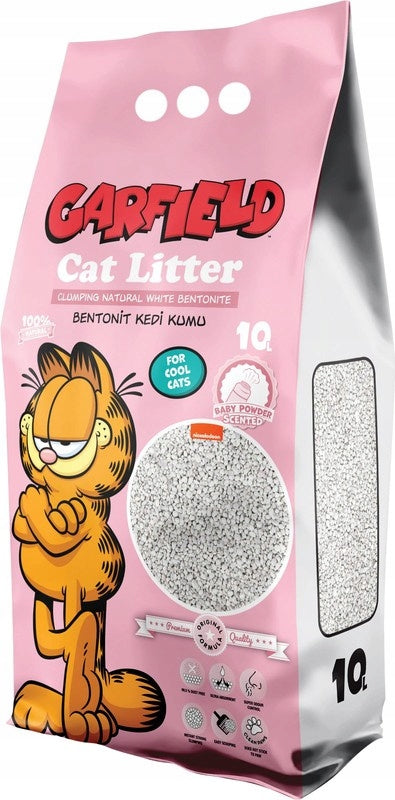 Bentonite litter Garfield baby powder 10L baby powder fragrance