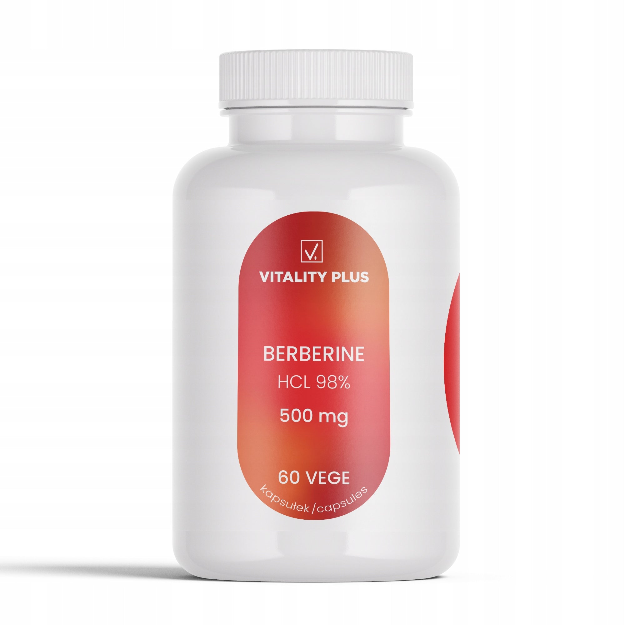 Berberine HCL 98% Extract 500mg Berberine Weight Loss Metabolism Sugar