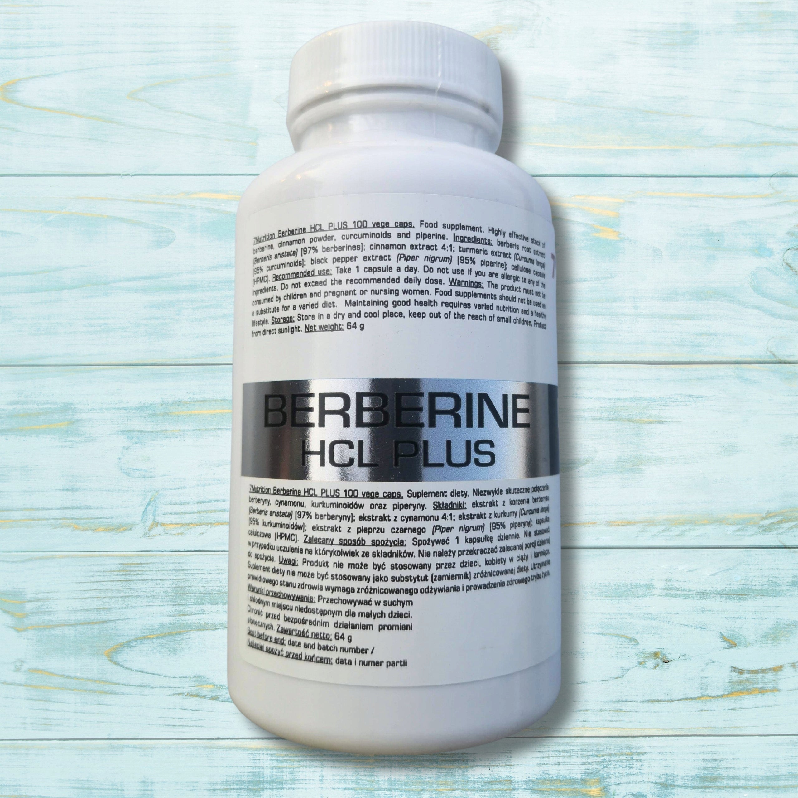 Berberine HCL Plus Berberys Turmeric Root Cinnamon Extract 100pcs Expiration date at least 1 year from the date of purchase
