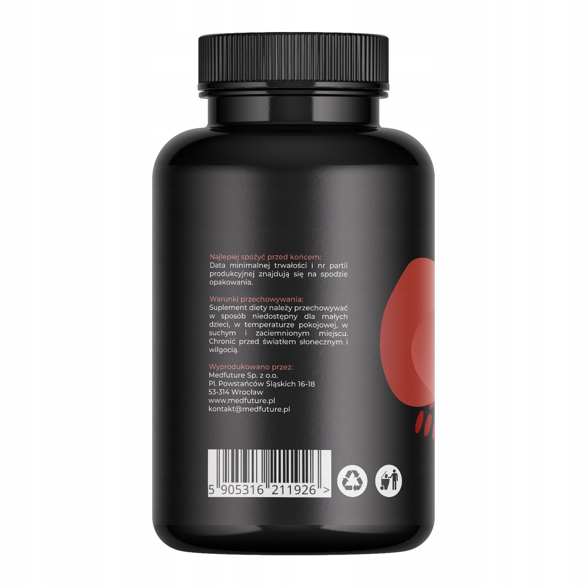 Berberine HCL barberry Extract 500 mg - Metabolism Diabetes Weight Loss Manufacturer code Berberyna HCL berberys Ekstrakt 500mg
