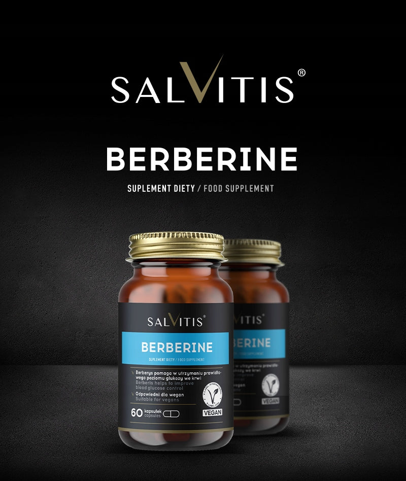 Berberine, Salvitis Berberine, capsules, 60 pcs. Brand Salvitis