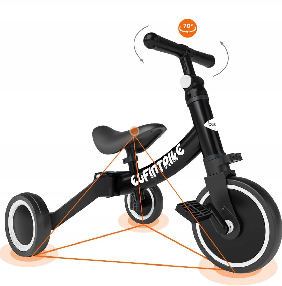 Besrey BR-C727S TRICYCLE RUNNING RIDER 5IN1 LEARNING PEDALS Brand Besrey