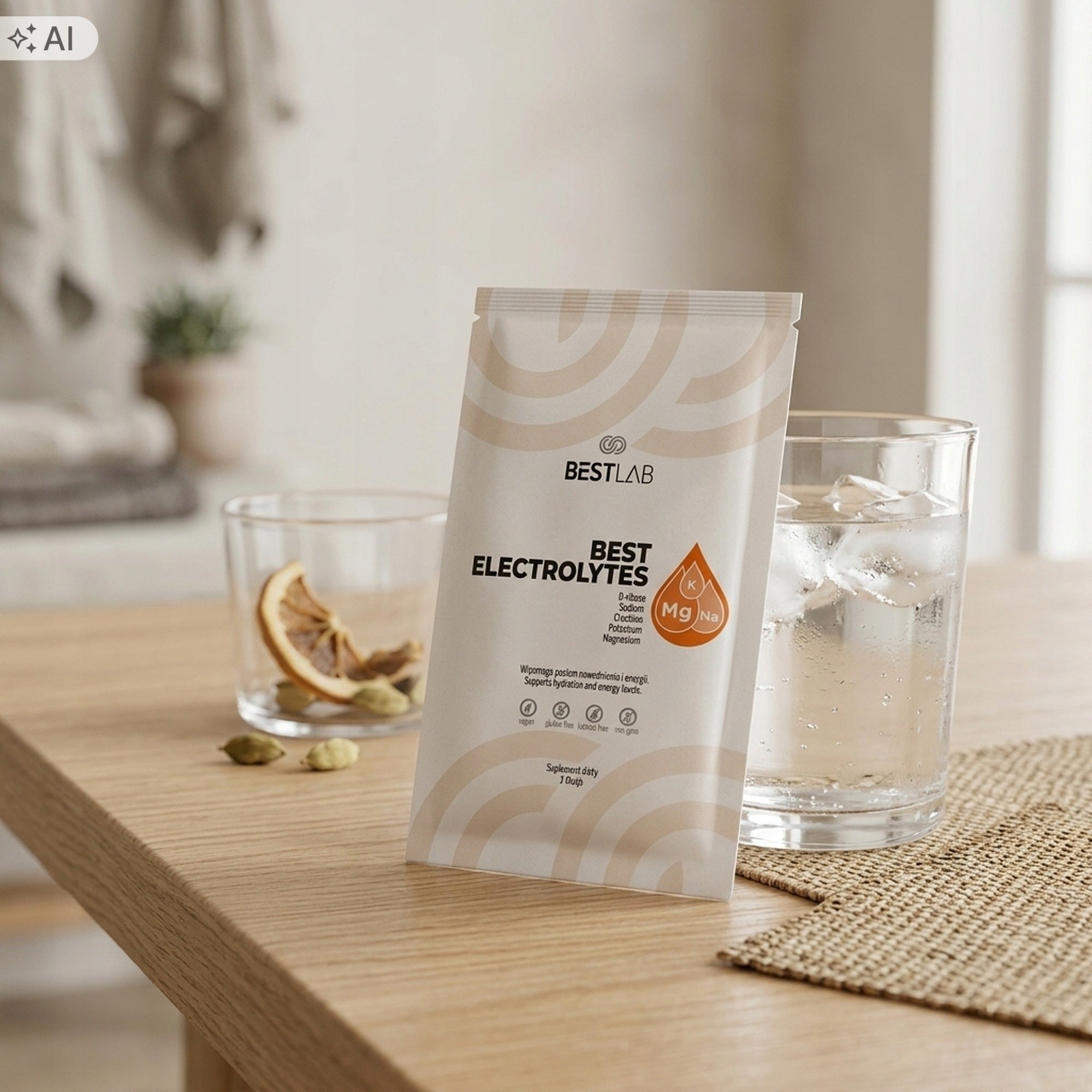 Best Lab BestElectrolytes Magnesium Potassium Creatine Powder Electrolytes Packaging status original