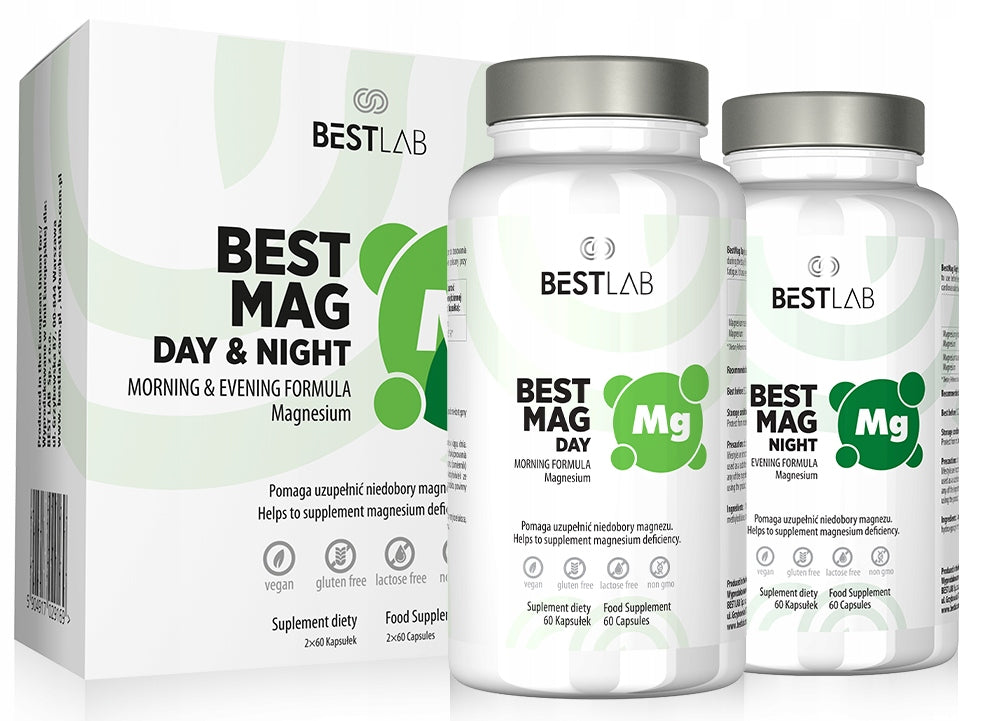 Best Lab BestMag Day&Night 2x60 capsules