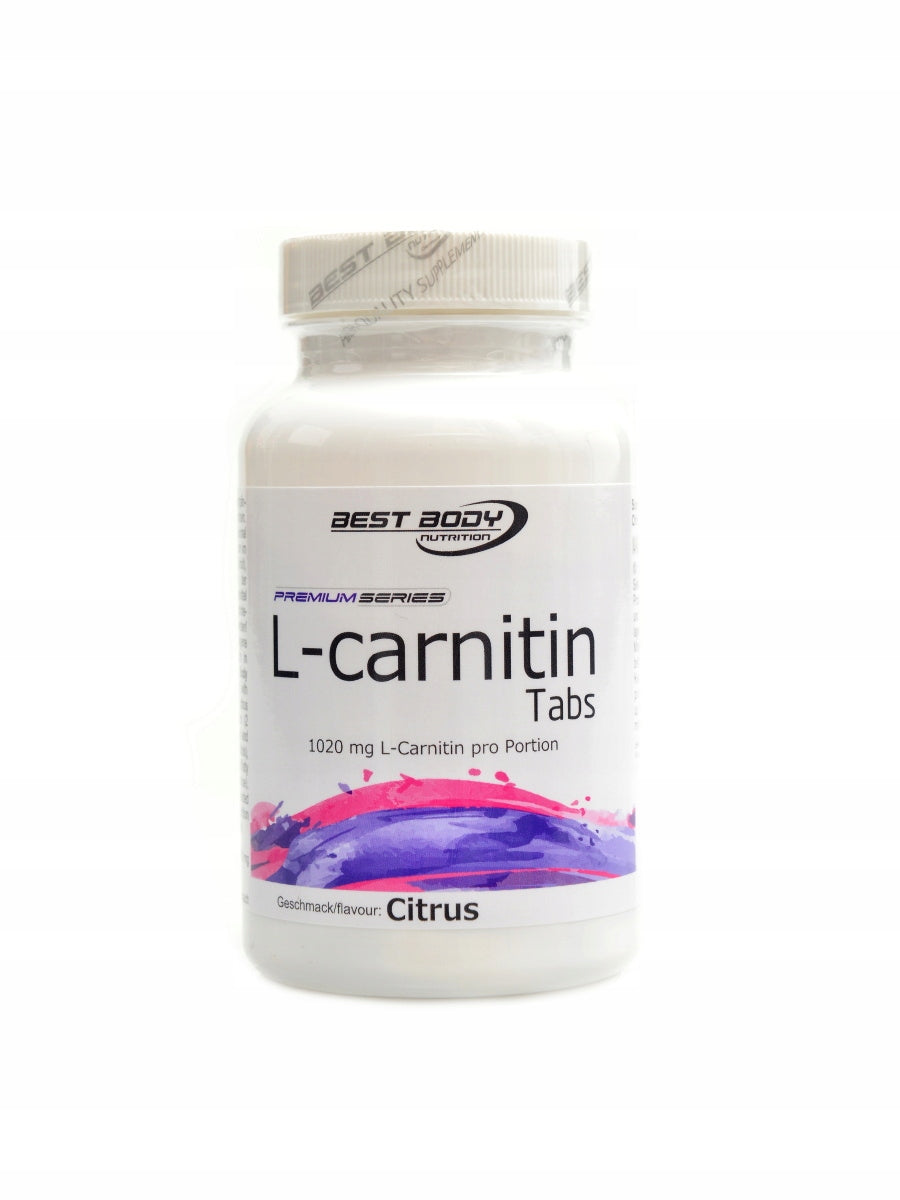 Best body nutrition L-Carnitin citrus tabs 2 x 60 tablet DUOPACK EAN (GTIN) 4260121340768