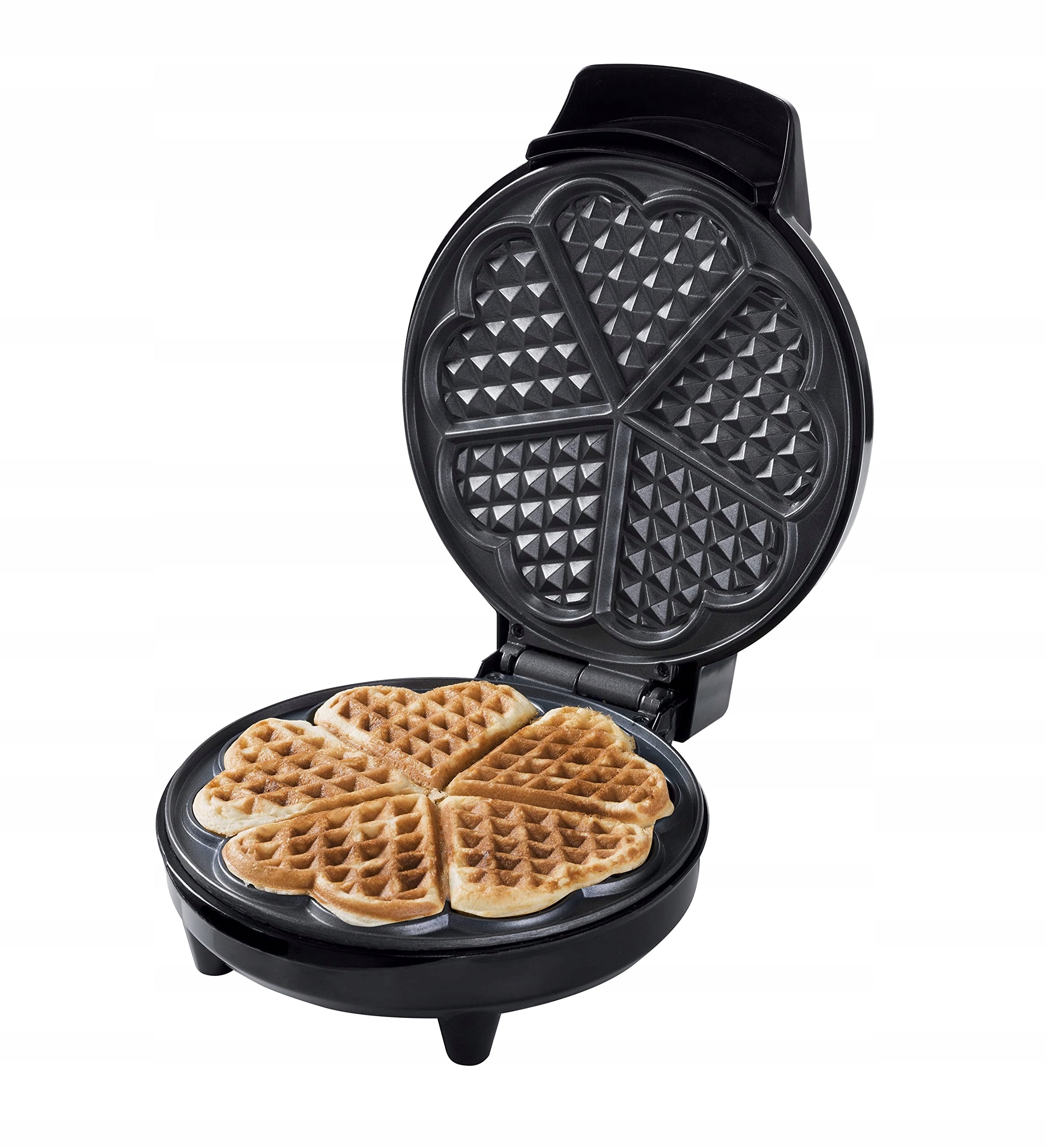 Bestron AWM700CO Waffle Iron Copper 700W Heart Shell Power rating 700 W