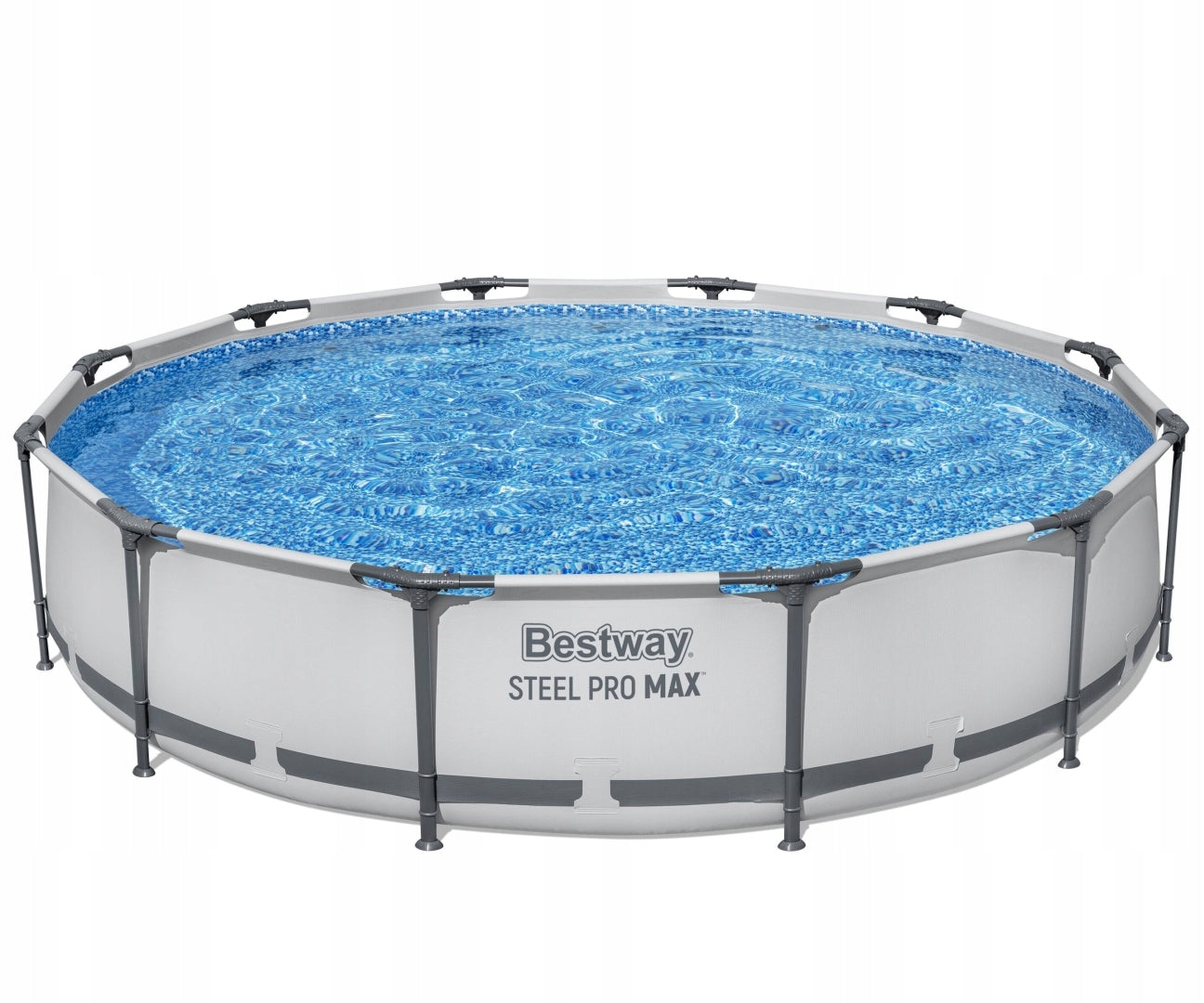 Bestway 56416 STEEL PRO MAX RACK POOL WITH FILTER PUMP 3.66m