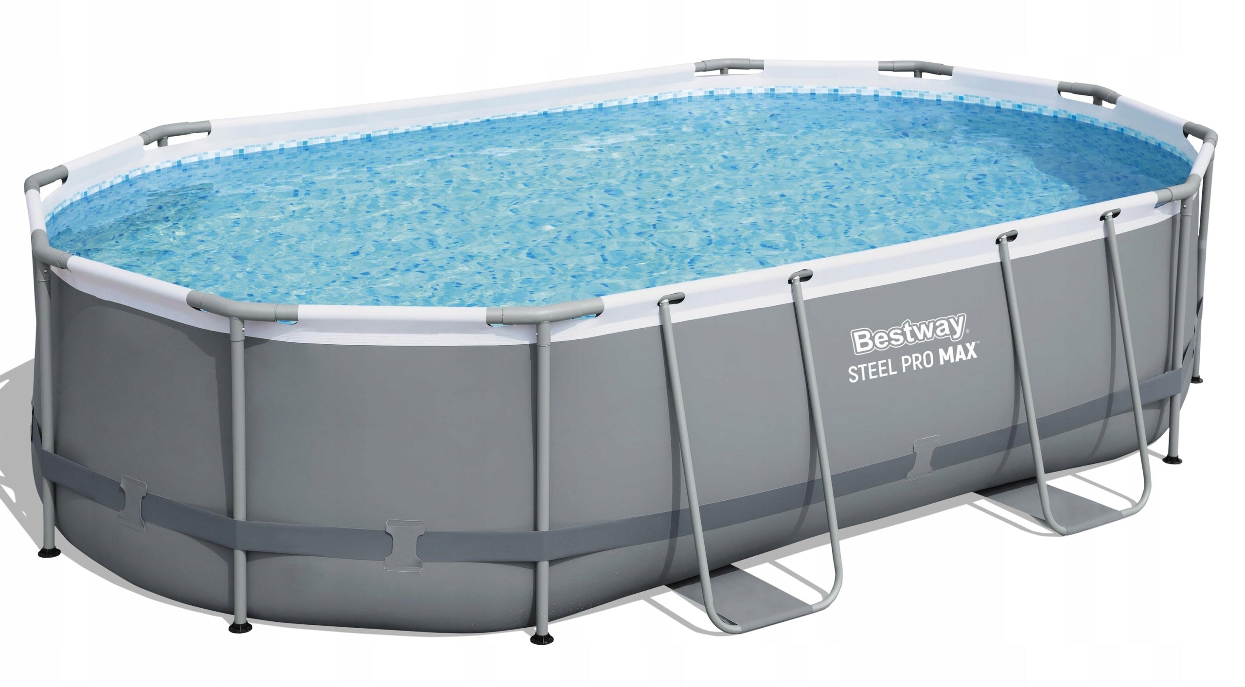 Bestway 56448 Garden Pool 488x305x107cm Cover Ladder Pump Length 488 cm