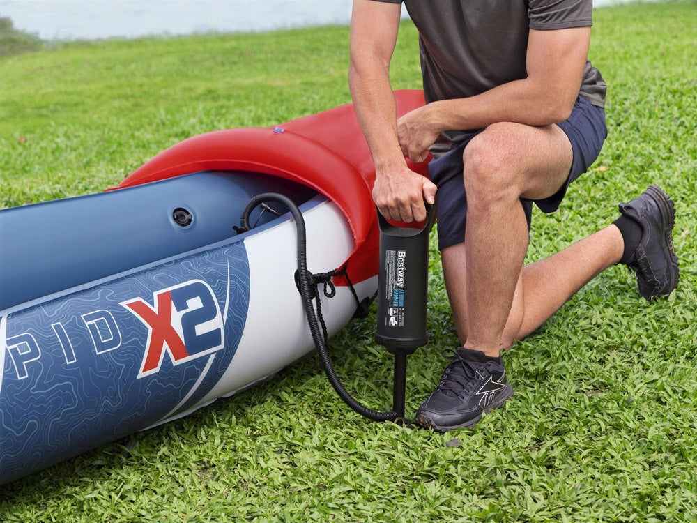 Bestway Inflatable 2-person kayak LITE-RAPID X2 + paddles max 160kg 65077 Length 321 cm
