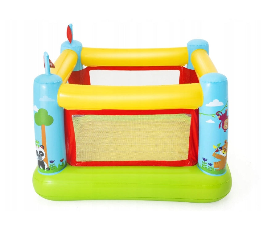 Bestway Inflatable Castle Jumping Trampoline for Kids Playpen Fisher Price Brand Bestway