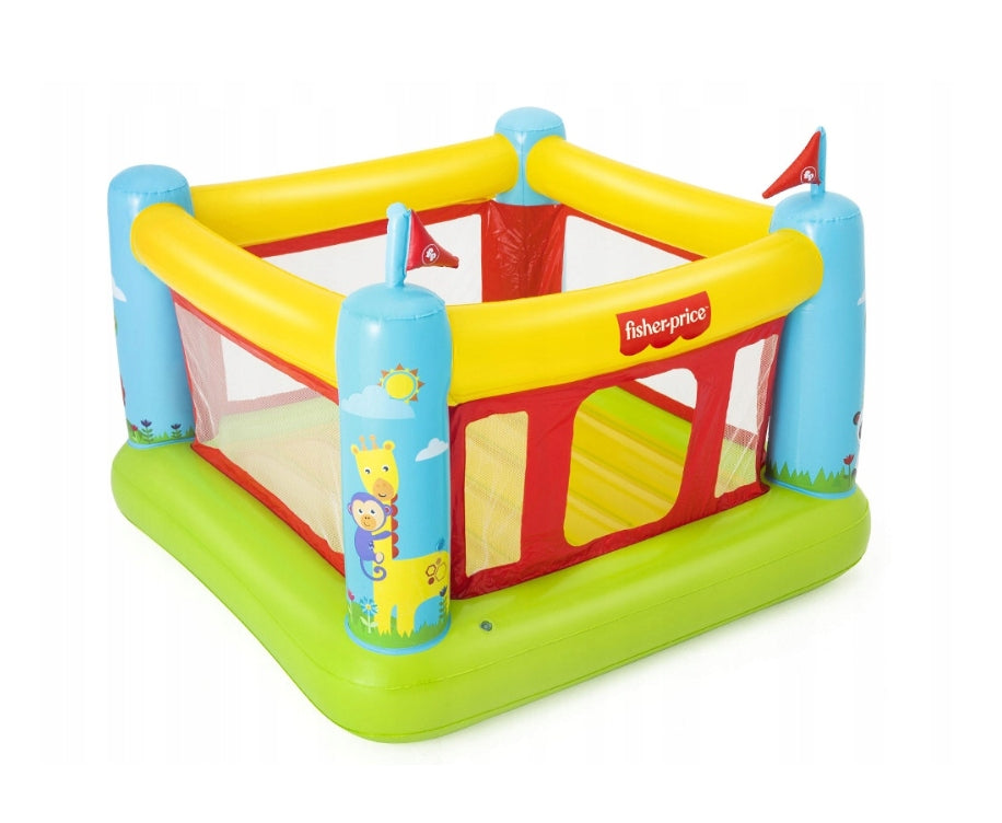 Bestway Inflatable Castle Jumping Trampoline for Kids Playpen Fisher Price Manufacturer code 93553