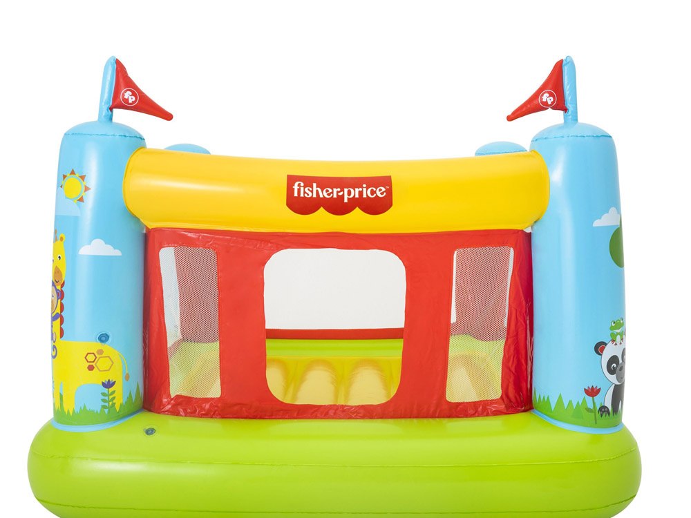 Bestway Inflatable Jumping Castle For Children Playpen Fisher Price 93553 Total height 135 cm
