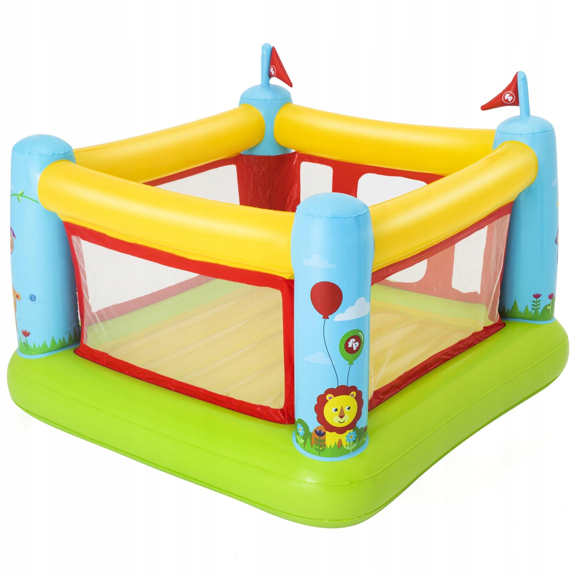Bestway Inflatable Jumping Castle for Kids Playpen Fisher Price 93553 Kid's age 3+ years