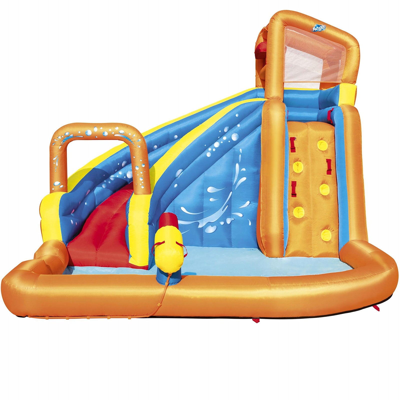 BESTWAY aufblasbares Spielzentrum Tidal Tower Mega Water Park, 5,65 m x 3,73 m x 2,65 m