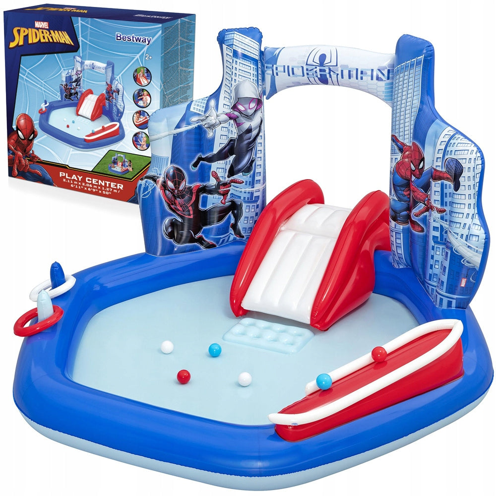 Bestway Water square toys - slide and sprinkler Marvel Spiderman 98793
