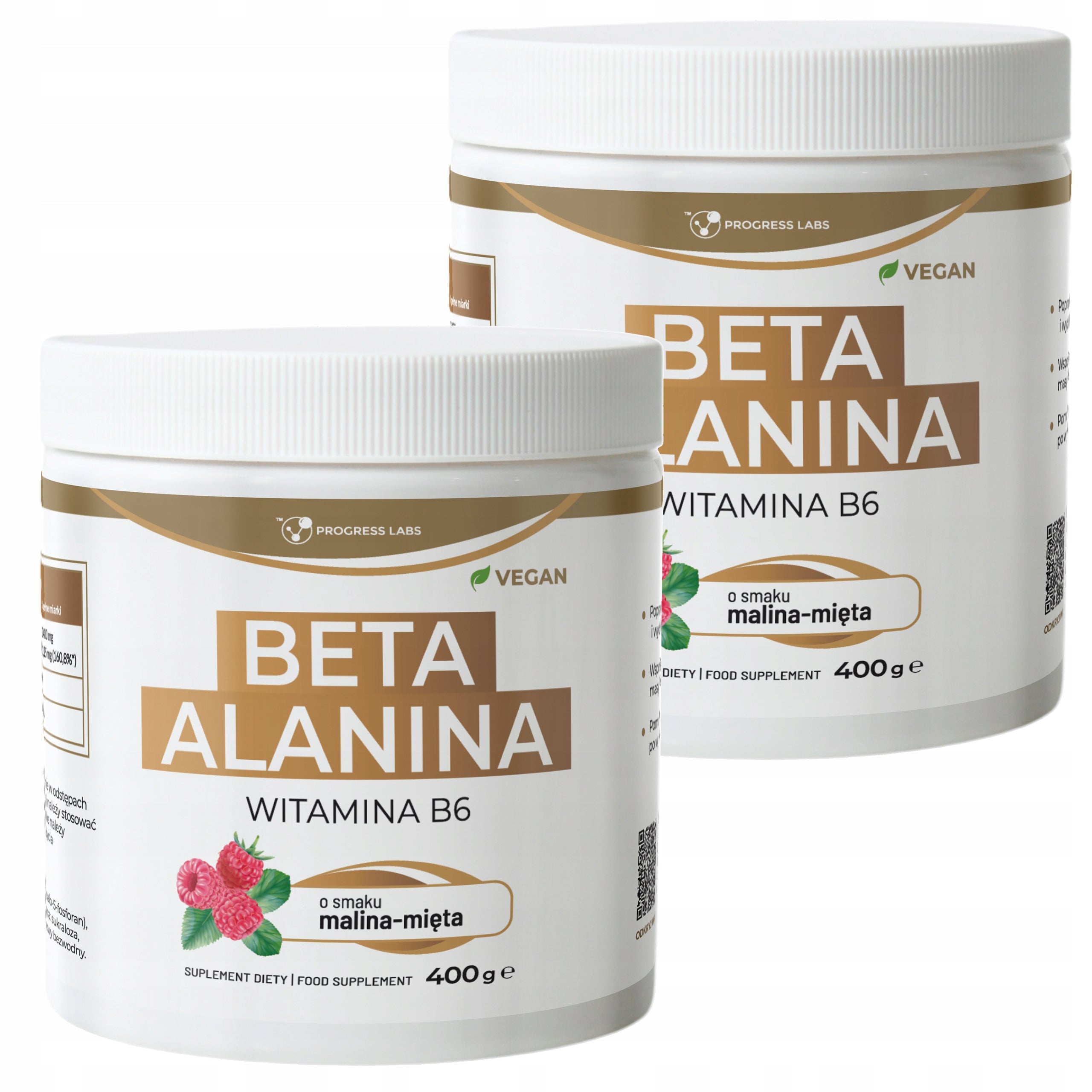 Beta Alanine Powder Raspberry-Mint Vitamin B6 Beta Alanine Strength 800 g