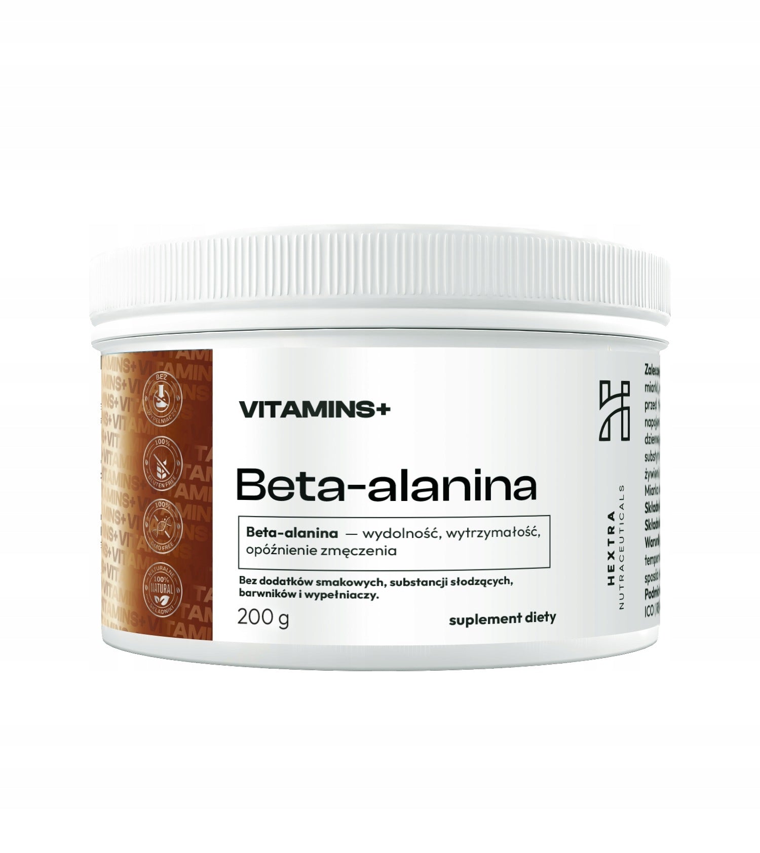 Beta alanine 200g - performance, endurance, fatigue delay