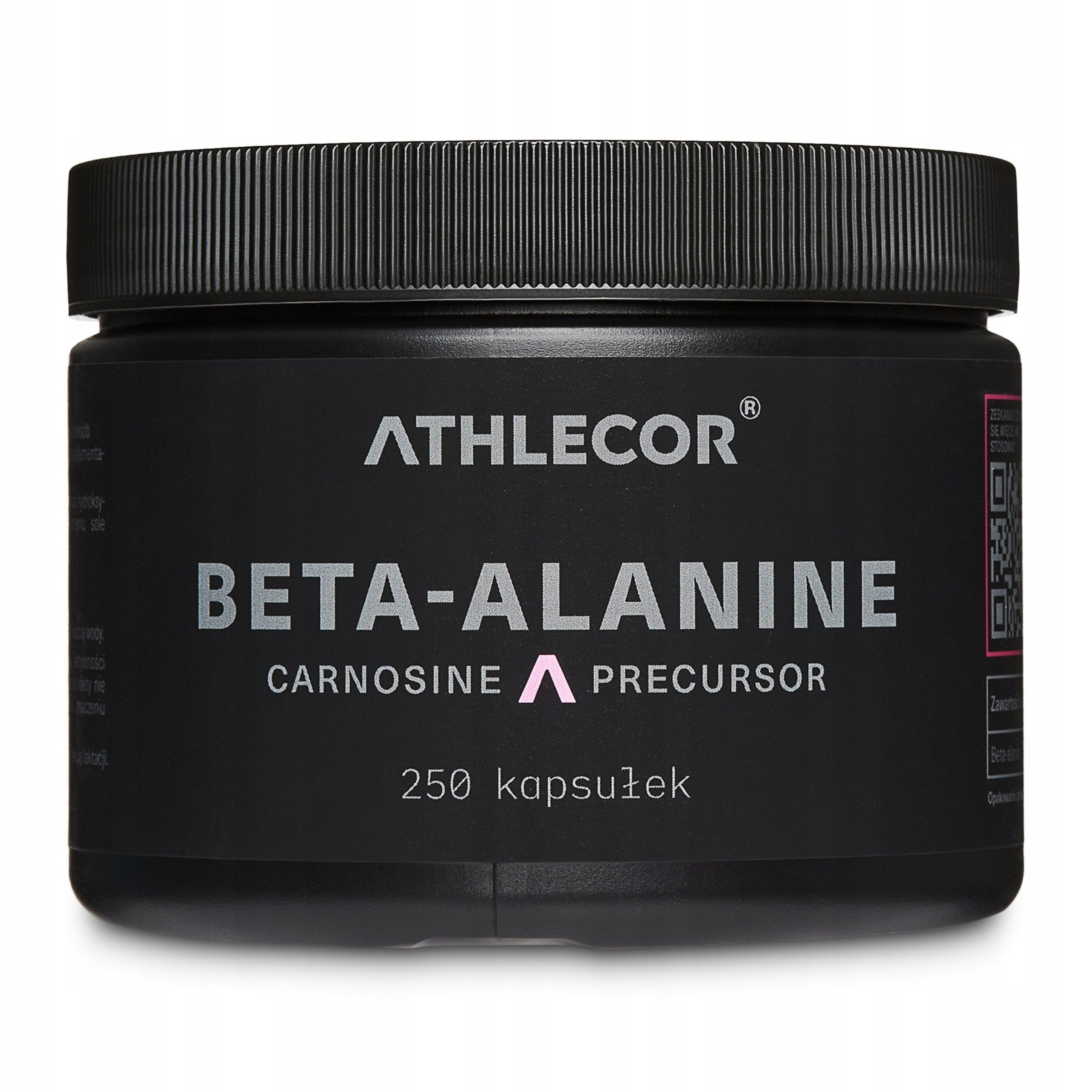 Beta-alanine ATHLECOR 250 capsules of 800mg for athletes