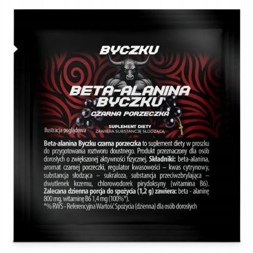 Beta-alanine Bull blackcurrant, for athletes, 1,2 g
