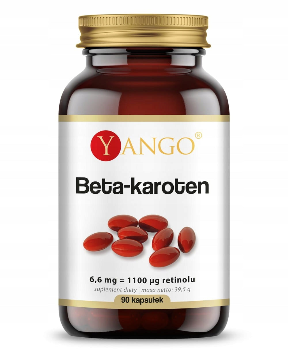 Beta-carotene - Yango - 90 caps. - Vitamin A provitamin