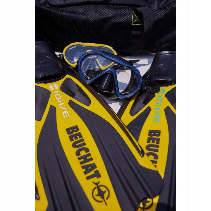 Beuchat 1Dive - diving and snorkeling mask for adults blue Brand no brand