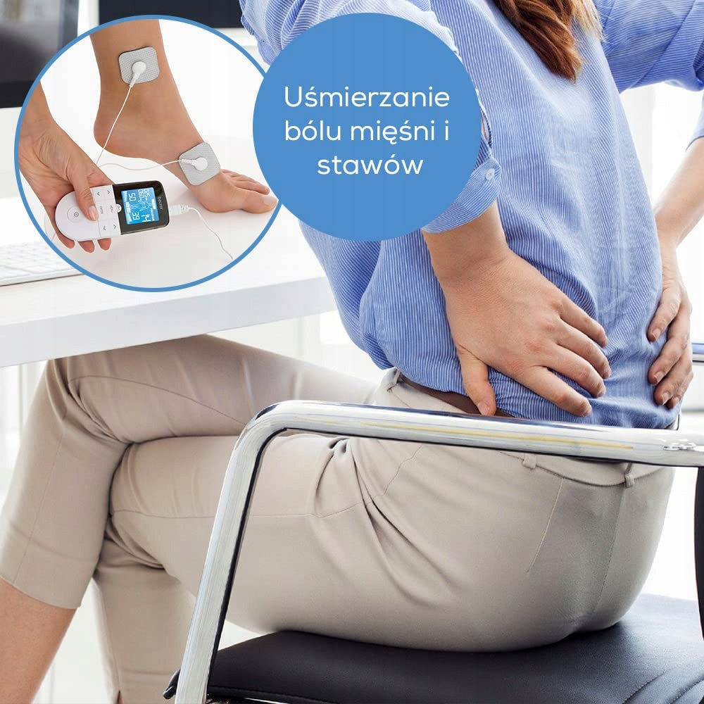Beurer Em 49 Digital TENS/EMS current stimulator 3in1, 4 electrodes Brand Beurer