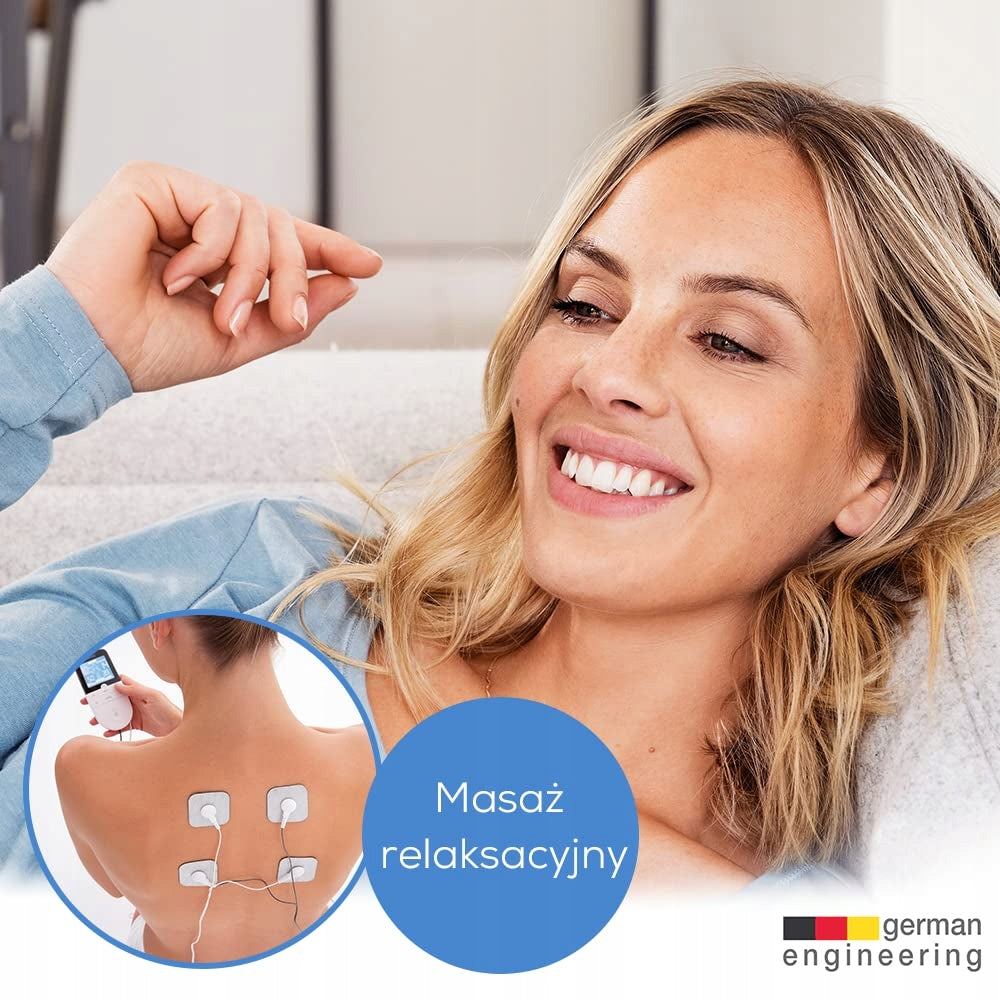Beurer Em 49 Digital TENS/EMS current stimulator 3in1, 4 electrodes Manufacturer code stymulator do ćwiczeń