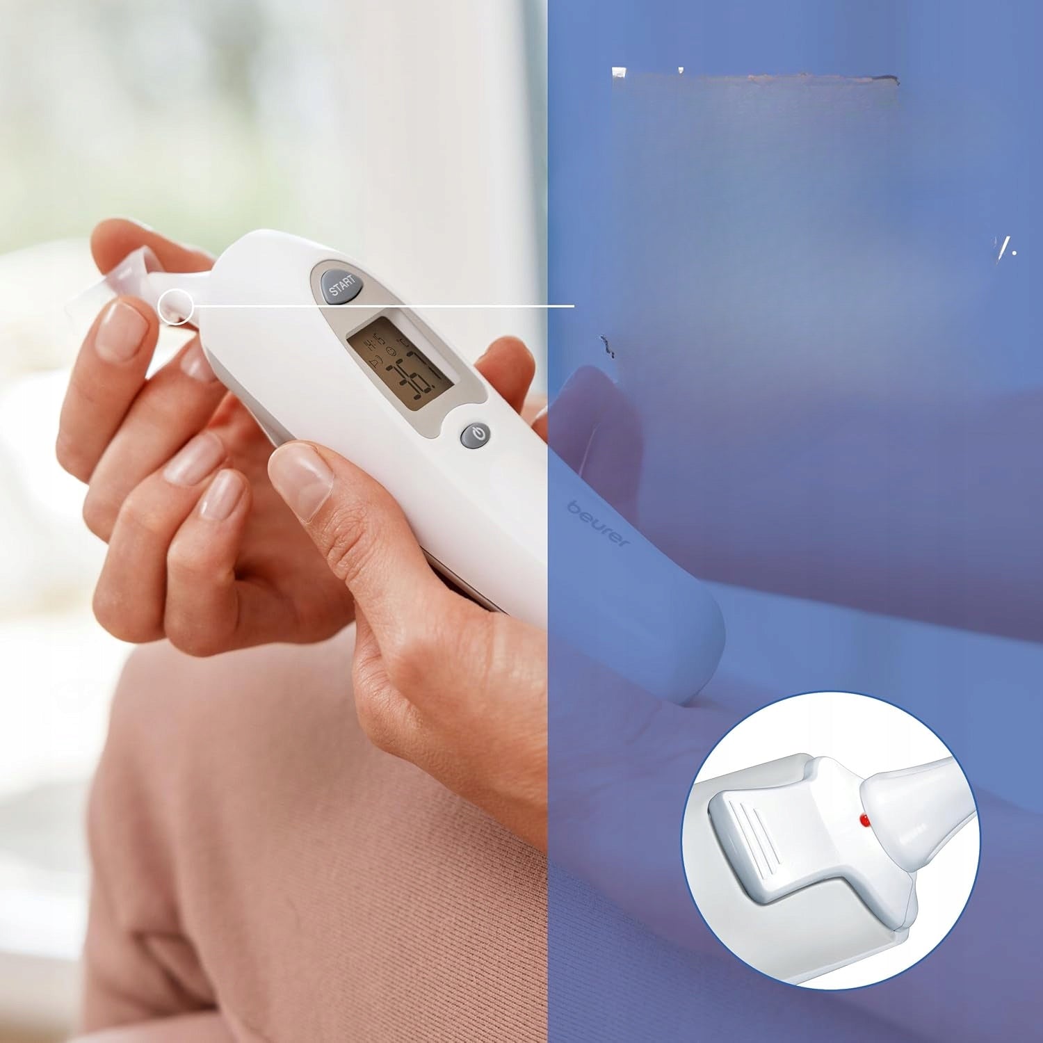 Beurer FT58 Infrared In-Ear Thermometer LCD Memory 10 Measurements Medical device type accessories for a medical device or a product without an intended medical purpose