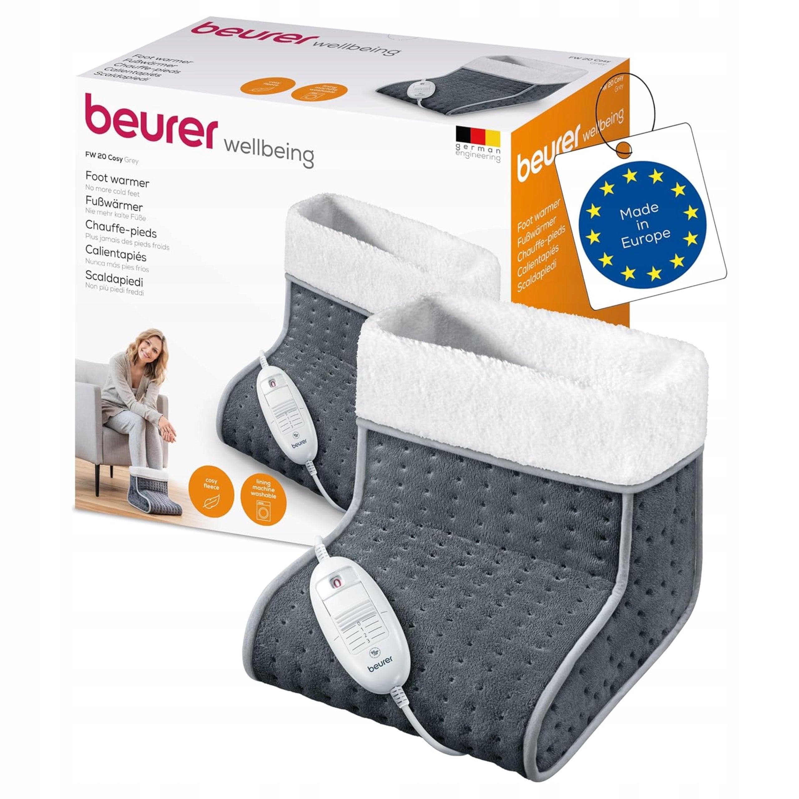 Beurer FW 20 Cosy Electric Foot Warmer 3 Levels