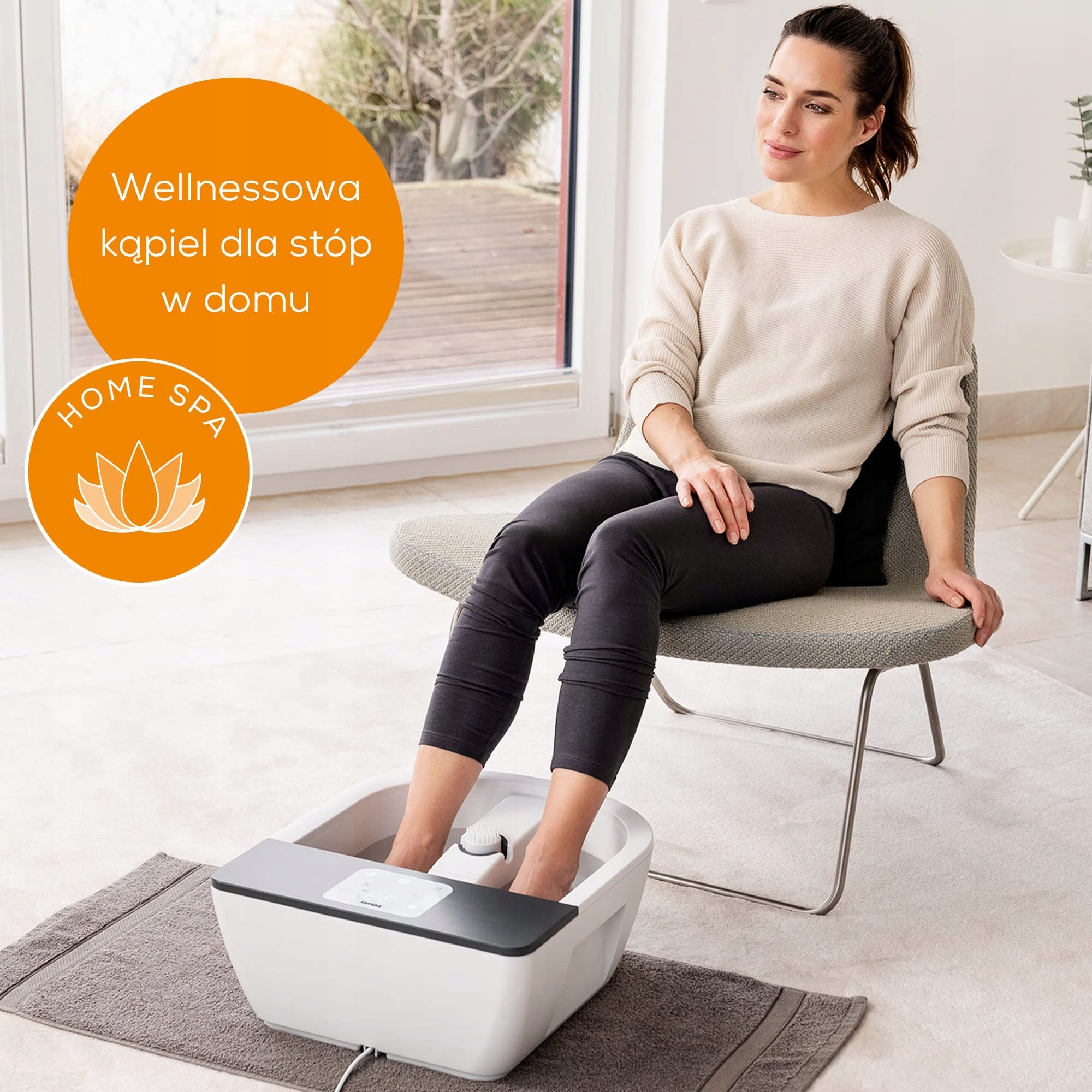 Beurer Fb 60 foot bath with massage, water heating up to 48 C, Brand Beurer