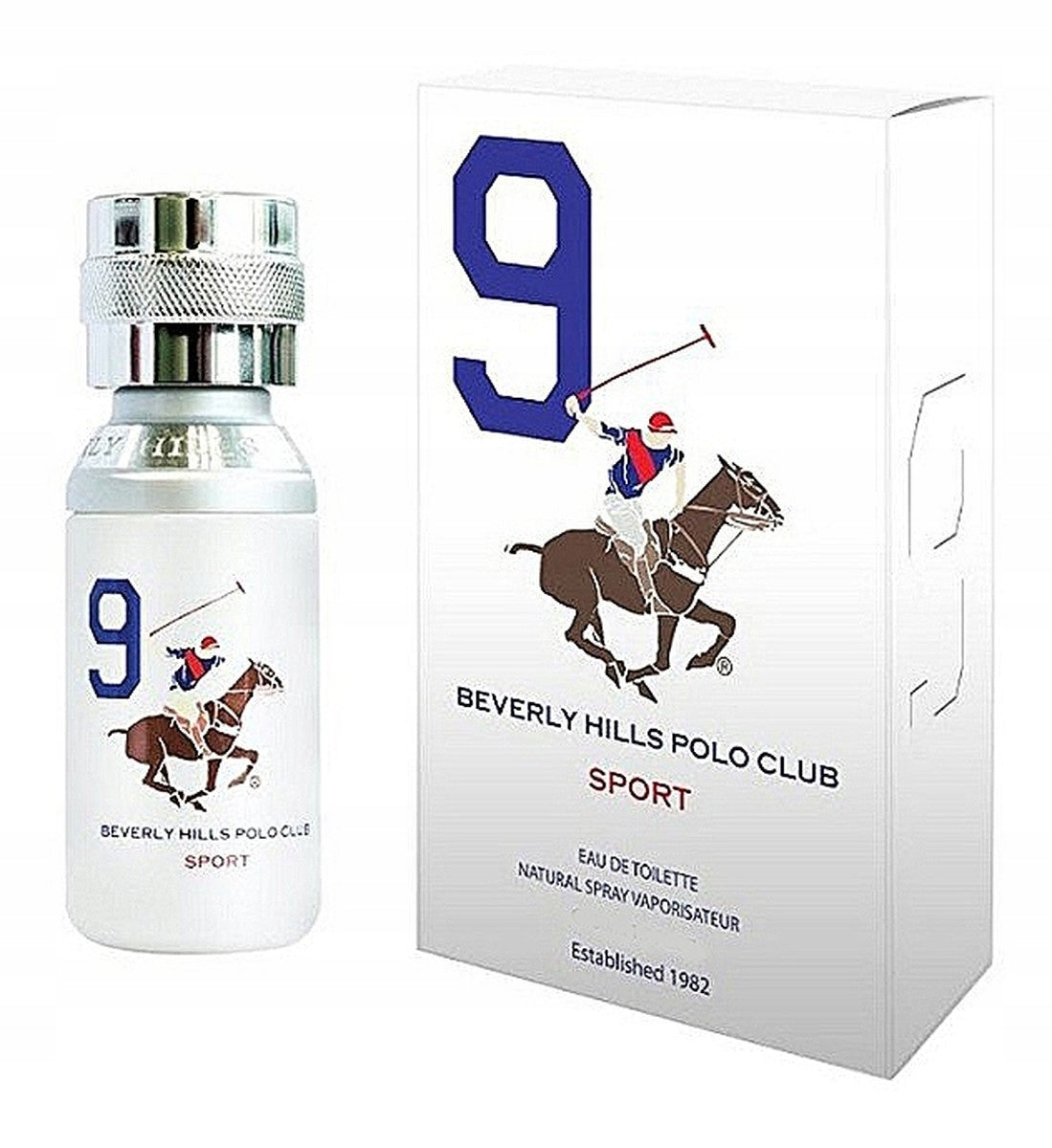 Beverly Hills Polo Club 9 Sport Eau De Toilette For Men 100ml