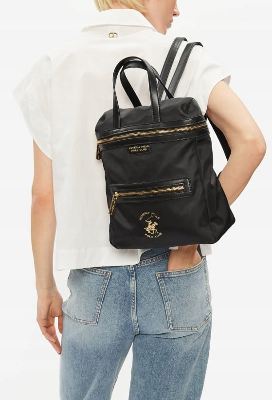 Beverly Hills Polo Club city backpack black Brand Beverly Hills Polo Club