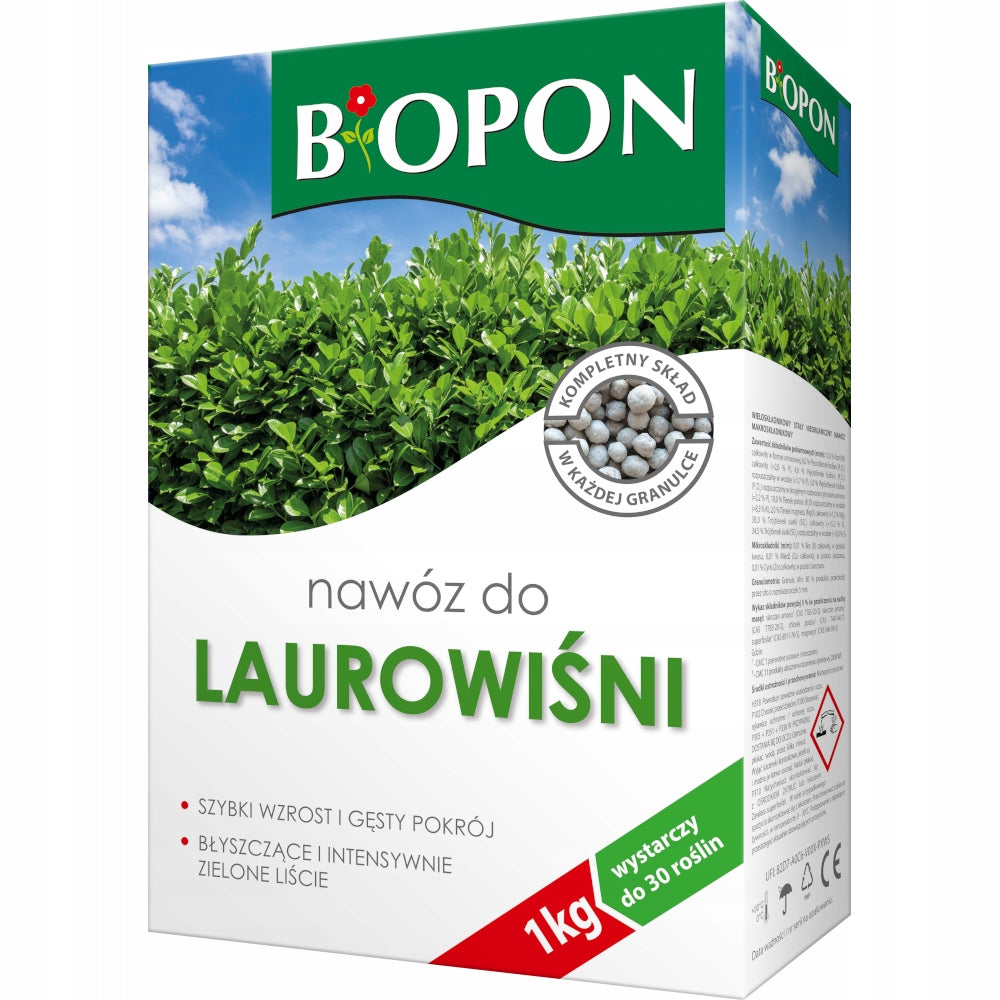 BiOPON FERTILIZER 1KG Granules for Laurels 1kg
