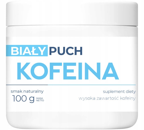 Biały Puch Caffeine Strong Pure 100% Energy Stimulation Concentration 100g