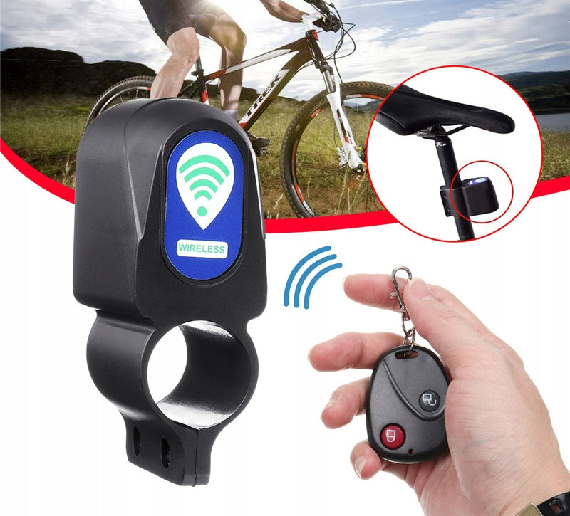 Bicycle Alarm For Bike Motor With Remote Control Frame Protection 110 dB Packaging status original