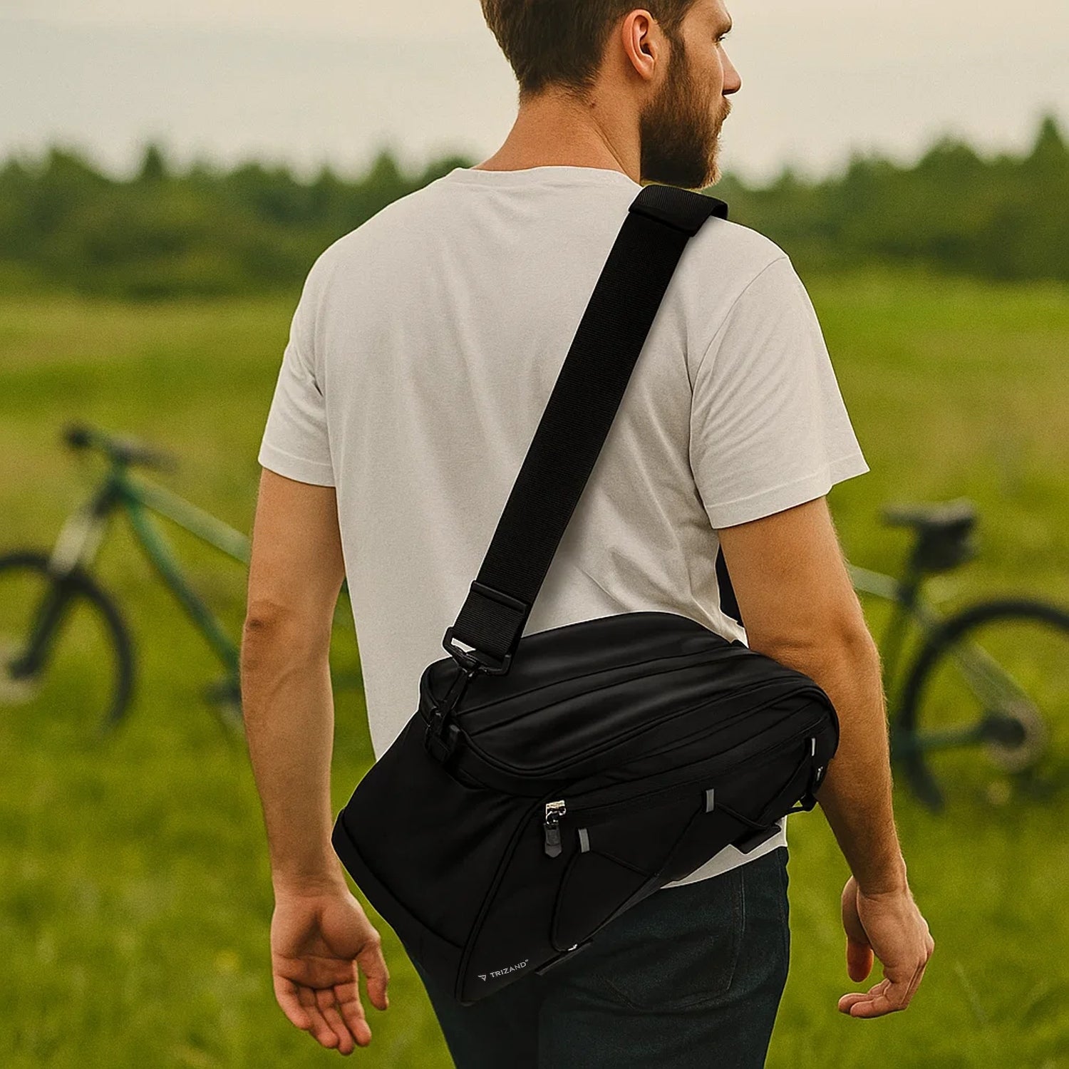 Bicycle Bag Luggage Bag Bicycle Waterproof Thermal for Bicycle 3pcs Model Torba Rowerowa Sakwa na Bagażnik Rower Wodoodporna